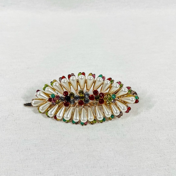 COPY - Large Metallic Hair Clip - Picture 1 of 2